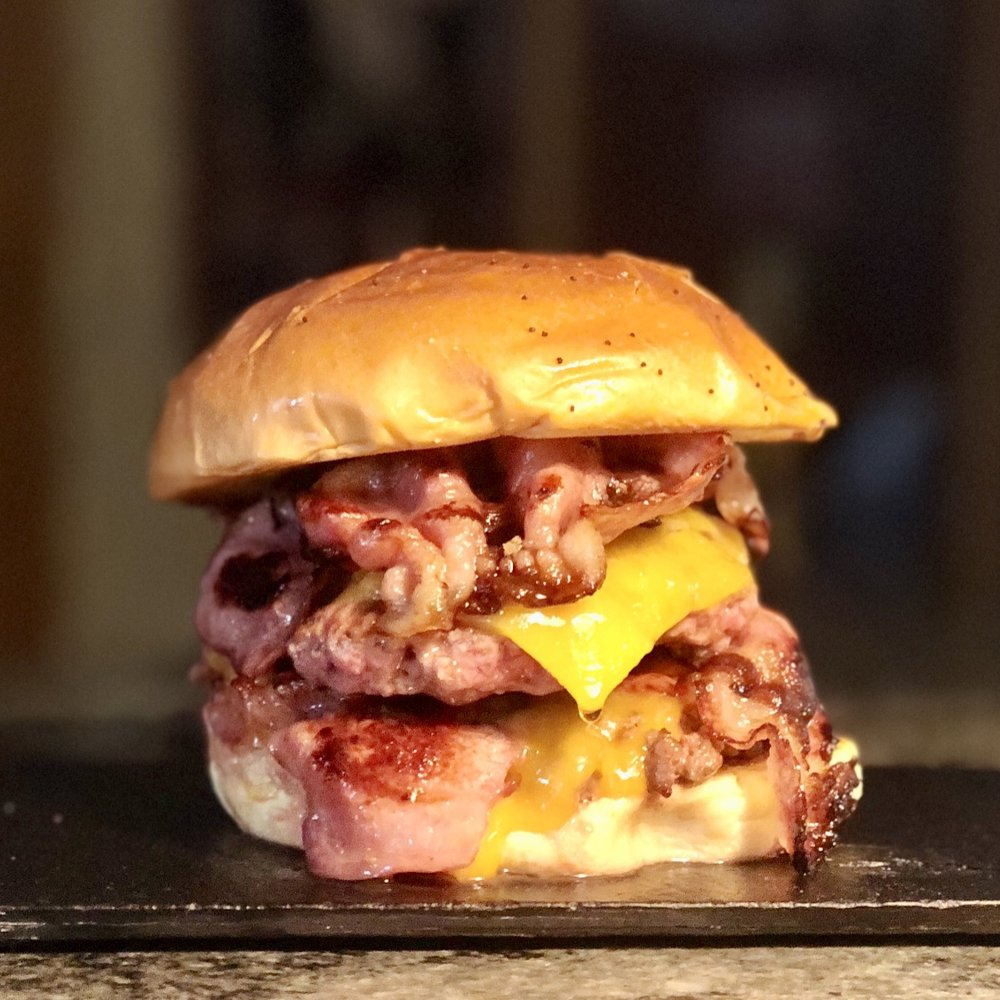 Smash Burger Doble Cheese Bacon
